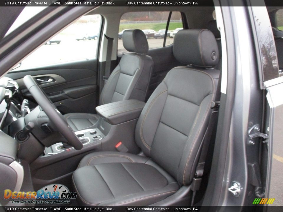 2019 Chevrolet Traverse LT AWD Satin Steel Metallic / Jet Black Photo #11