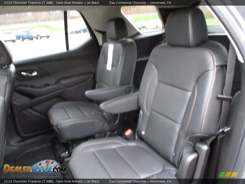 2019 Chevrolet Traverse LT AWD Satin Steel Metallic / Jet Black Photo #12