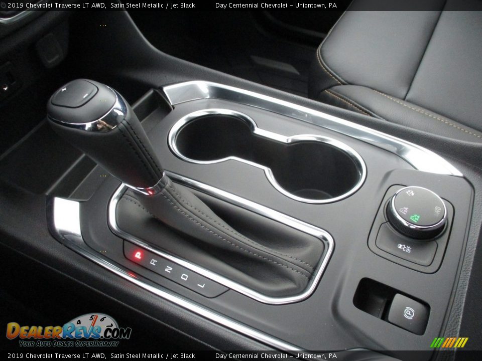 2019 Chevrolet Traverse LT AWD Satin Steel Metallic / Jet Black Photo #17