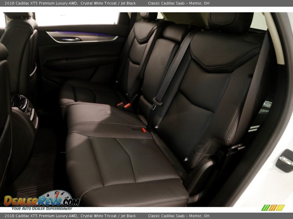 2018 Cadillac XT5 Premium Luxury AWD Crystal White Tricoat / Jet Black Photo #21