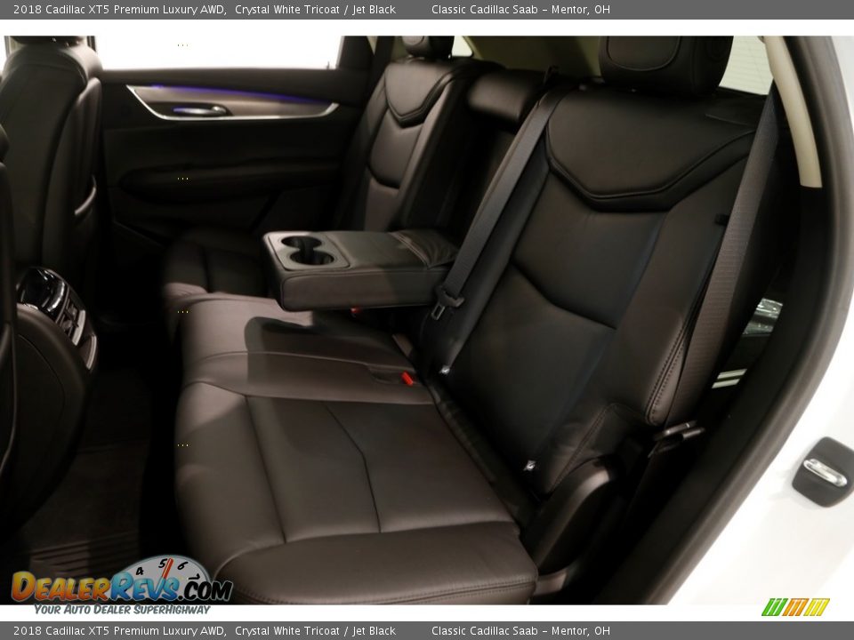 2018 Cadillac XT5 Premium Luxury AWD Crystal White Tricoat / Jet Black Photo #22