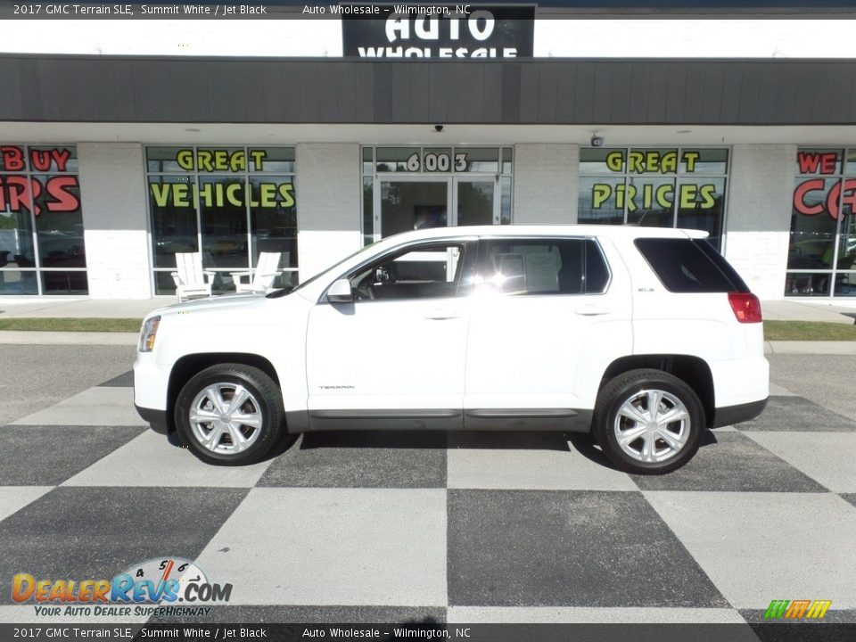 2017 GMC Terrain SLE Summit White / Jet Black Photo #1