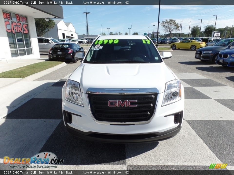 2017 GMC Terrain SLE Summit White / Jet Black Photo #2