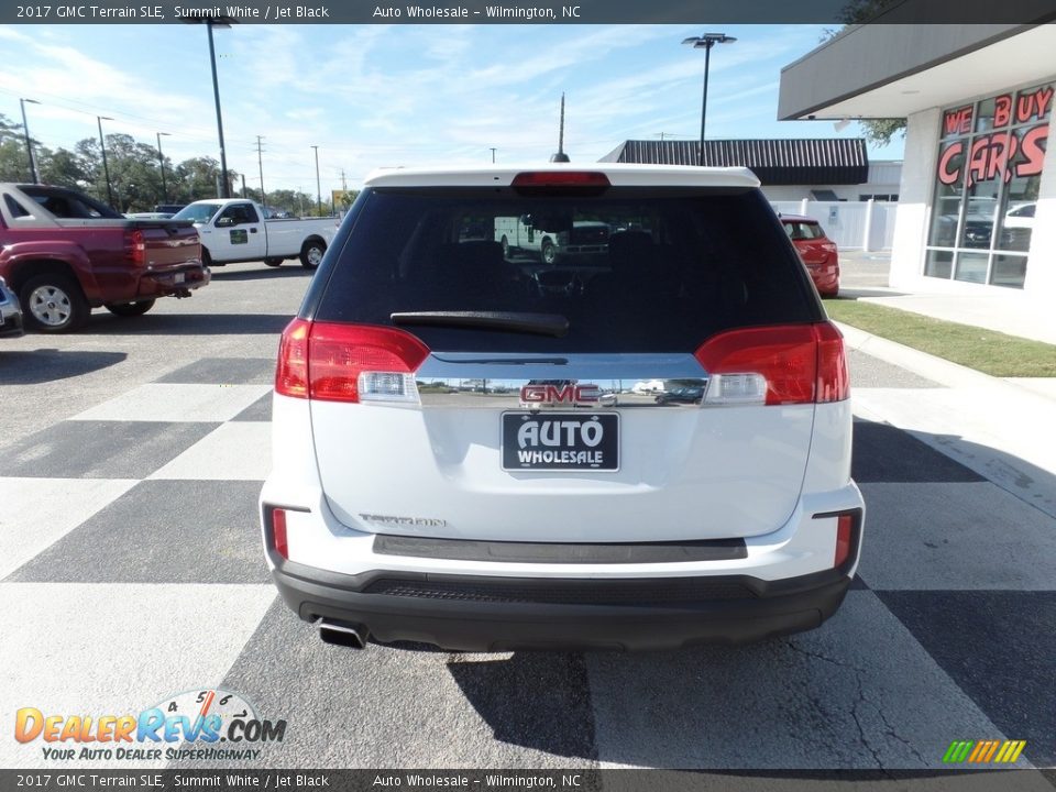 2017 GMC Terrain SLE Summit White / Jet Black Photo #4