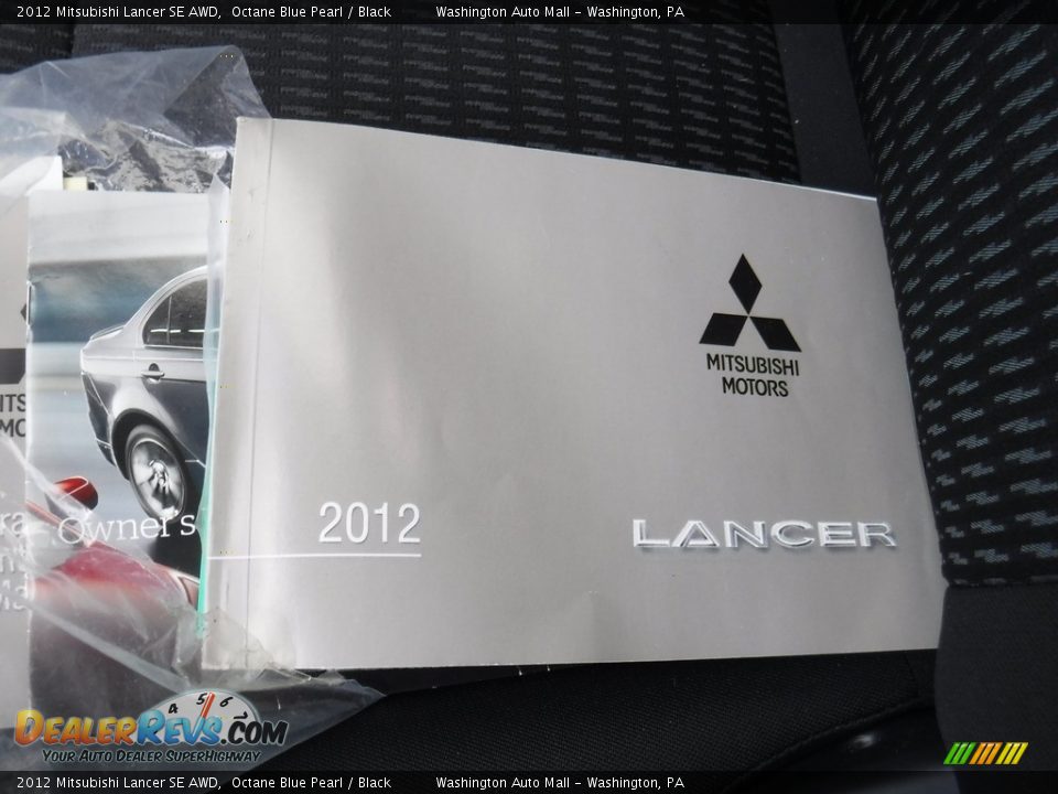 2012 Mitsubishi Lancer SE AWD Octane Blue Pearl / Black Photo #21