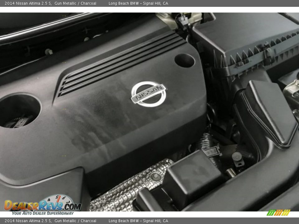 2014 Nissan Altima 2.5 S Gun Metallic / Charcoal Photo #31