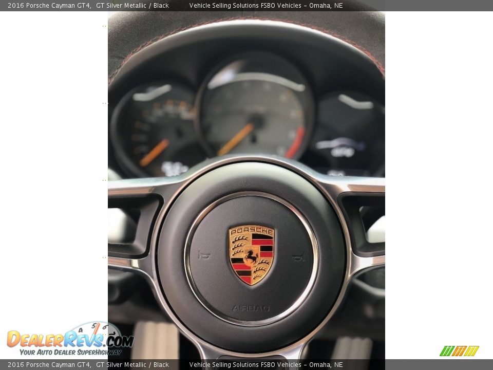 2016 Porsche Cayman GT4 GT Silver Metallic / Black Photo #7