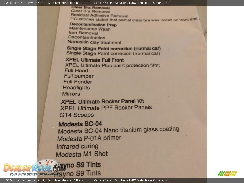 2016 Porsche Cayman GT4 GT Silver Metallic / Black Photo #17
