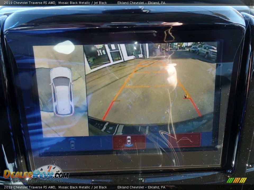 2019 Chevrolet Traverse RS AWD Mosaic Black Metallic / Jet Black Photo #32