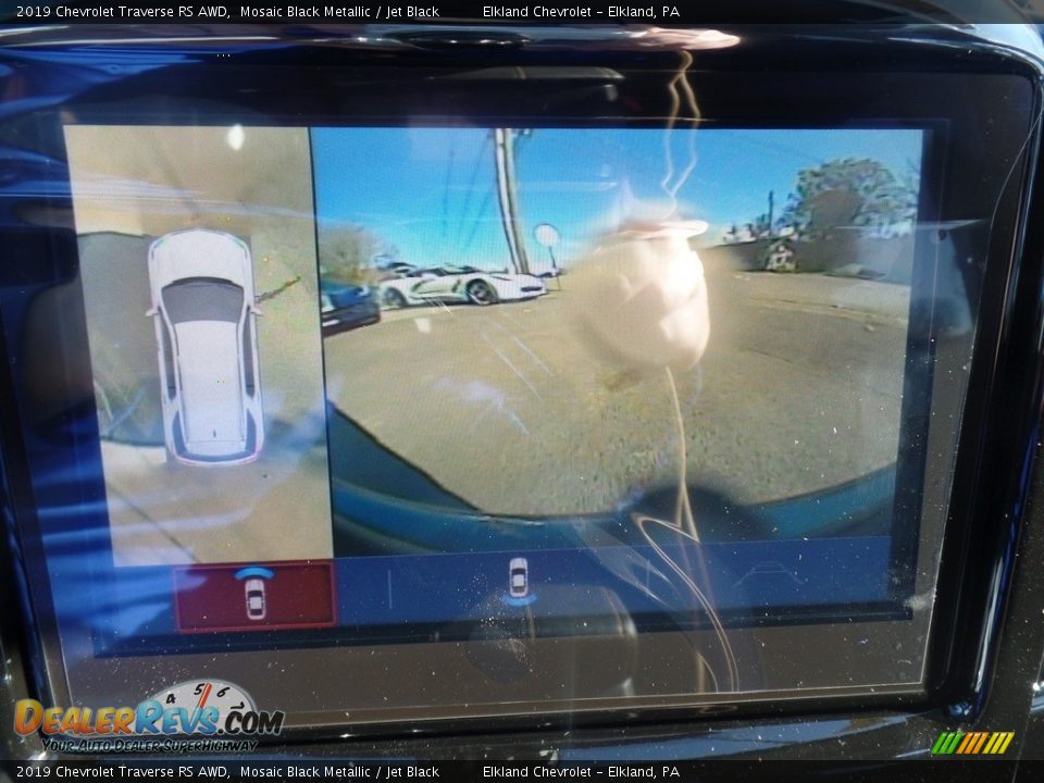 2019 Chevrolet Traverse RS AWD Mosaic Black Metallic / Jet Black Photo #33