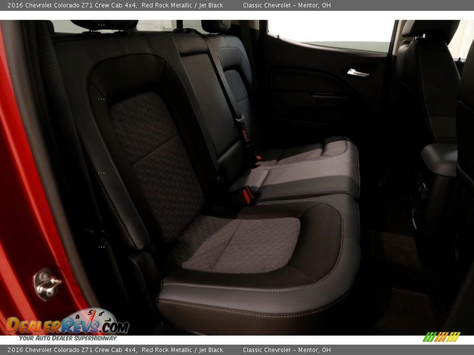 2016 Chevrolet Colorado Z71 Crew Cab 4x4 Red Rock Metallic / Jet Black Photo #15
