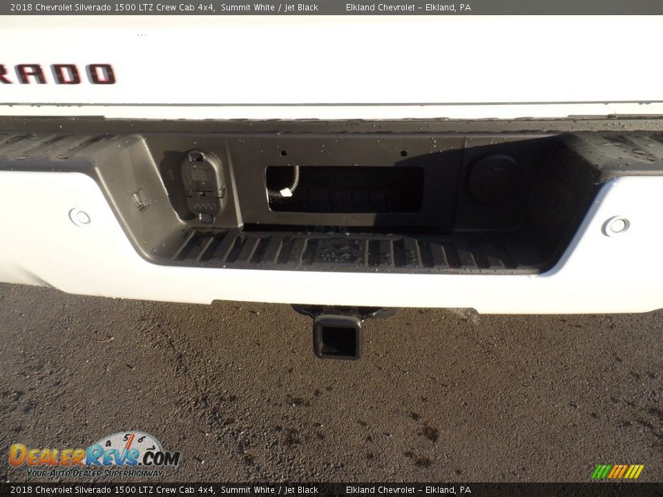 2018 Chevrolet Silverado 1500 LTZ Crew Cab 4x4 Summit White / Jet Black Photo #11