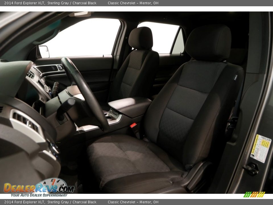 2014 Ford Explorer XLT Sterling Gray / Charcoal Black Photo #6