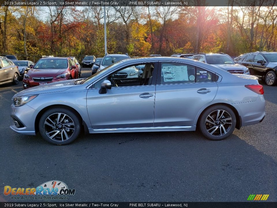 2019 Subaru Legacy 2.5i Sport Ice Silver Metallic / Two-Tone Gray Photo #3