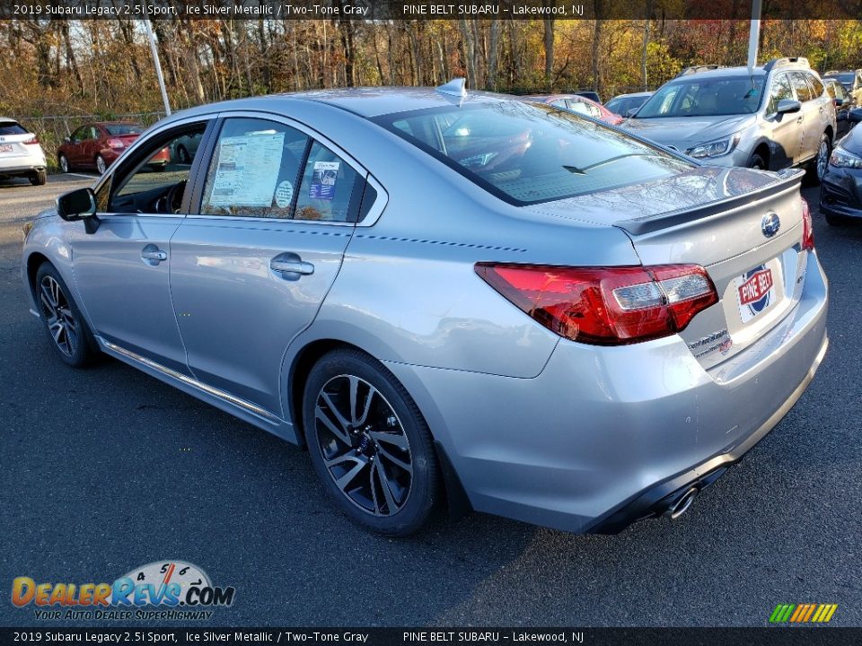 2019 Subaru Legacy 2.5i Sport Ice Silver Metallic / Two-Tone Gray Photo #4