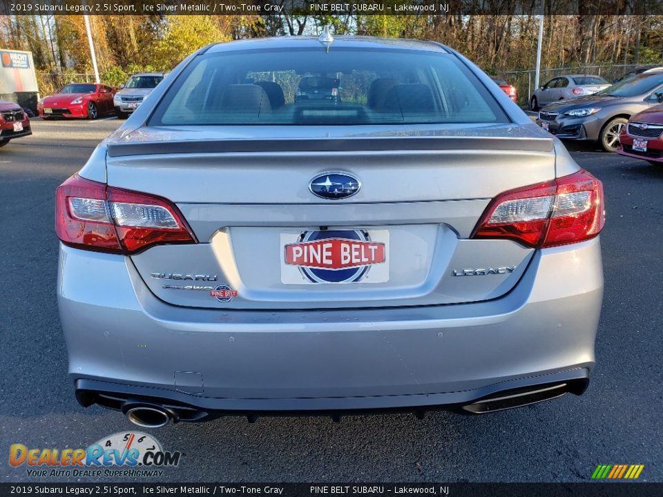 2019 Subaru Legacy 2.5i Sport Ice Silver Metallic / Two-Tone Gray Photo #5