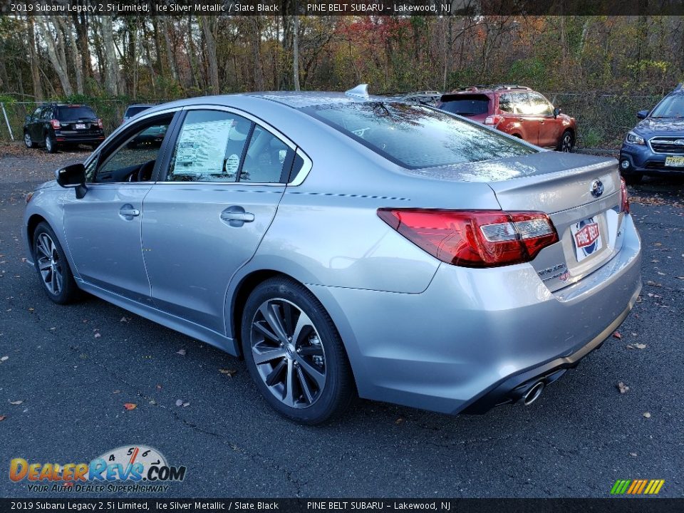 2019 Subaru Legacy 2.5i Limited Ice Silver Metallic / Slate Black Photo #5