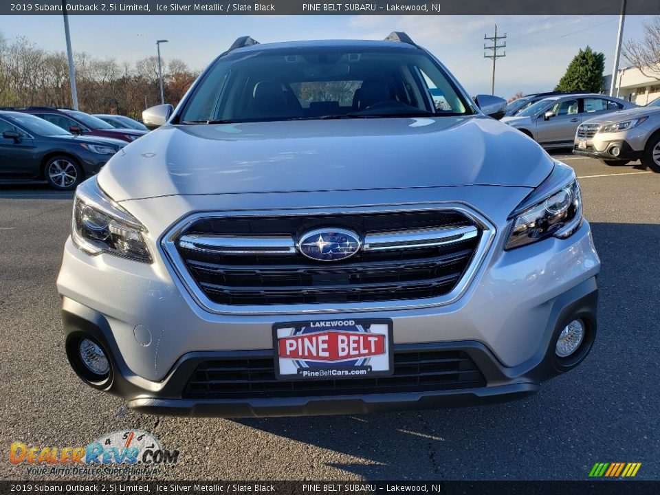 2019 Subaru Outback 2.5i Limited Ice Silver Metallic / Slate Black Photo #2