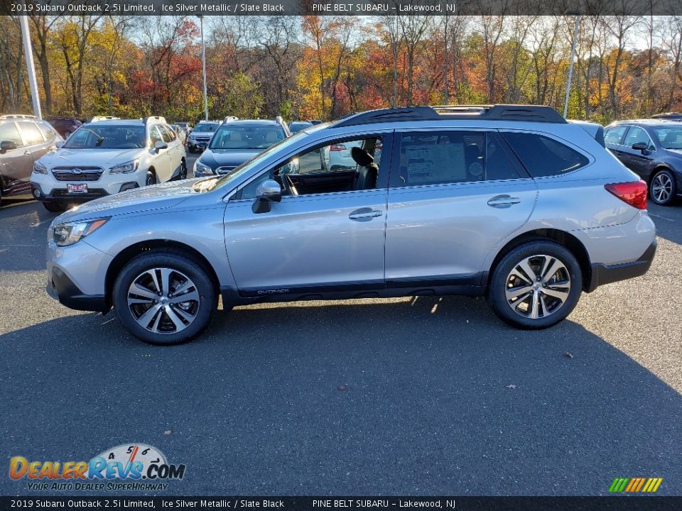 2019 Subaru Outback 2.5i Limited Ice Silver Metallic / Slate Black Photo #3