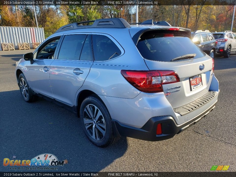 2019 Subaru Outback 2.5i Limited Ice Silver Metallic / Slate Black Photo #4