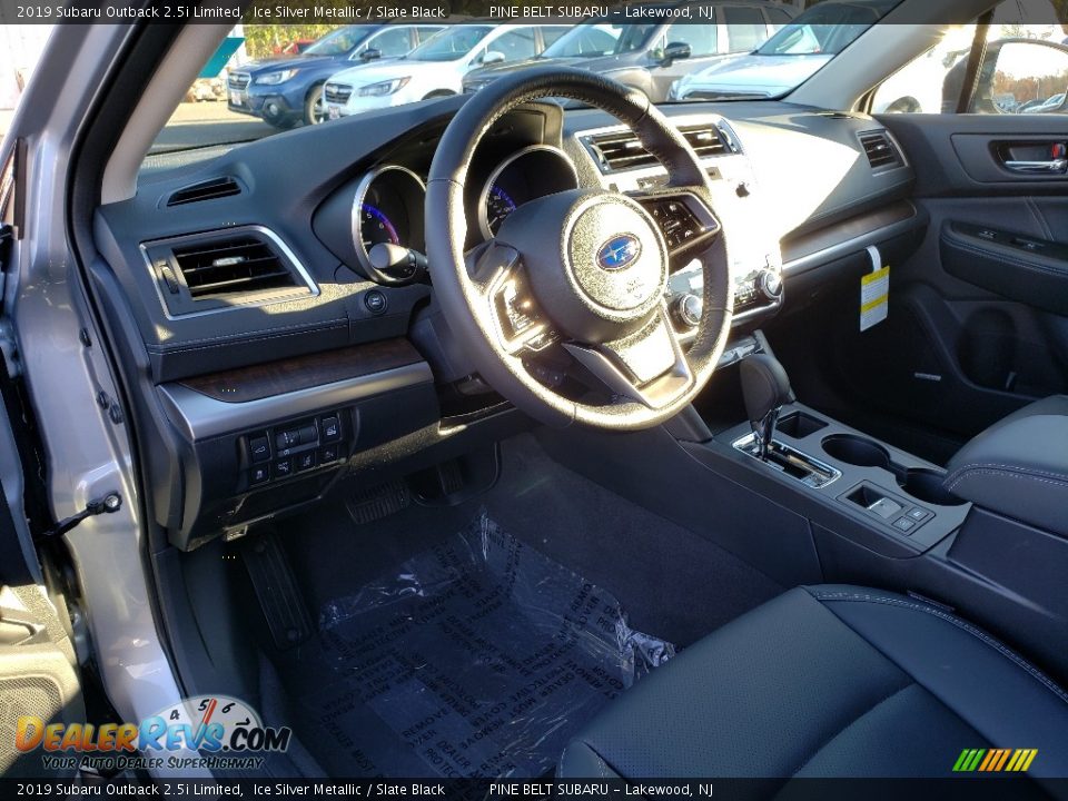 2019 Subaru Outback 2.5i Limited Ice Silver Metallic / Slate Black Photo #7