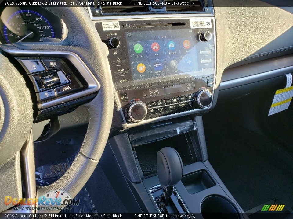 2019 Subaru Outback 2.5i Limited Ice Silver Metallic / Slate Black Photo #10