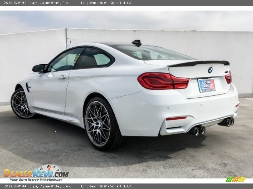 2019 BMW M4 Coupe Alpine White / Black Photo #2