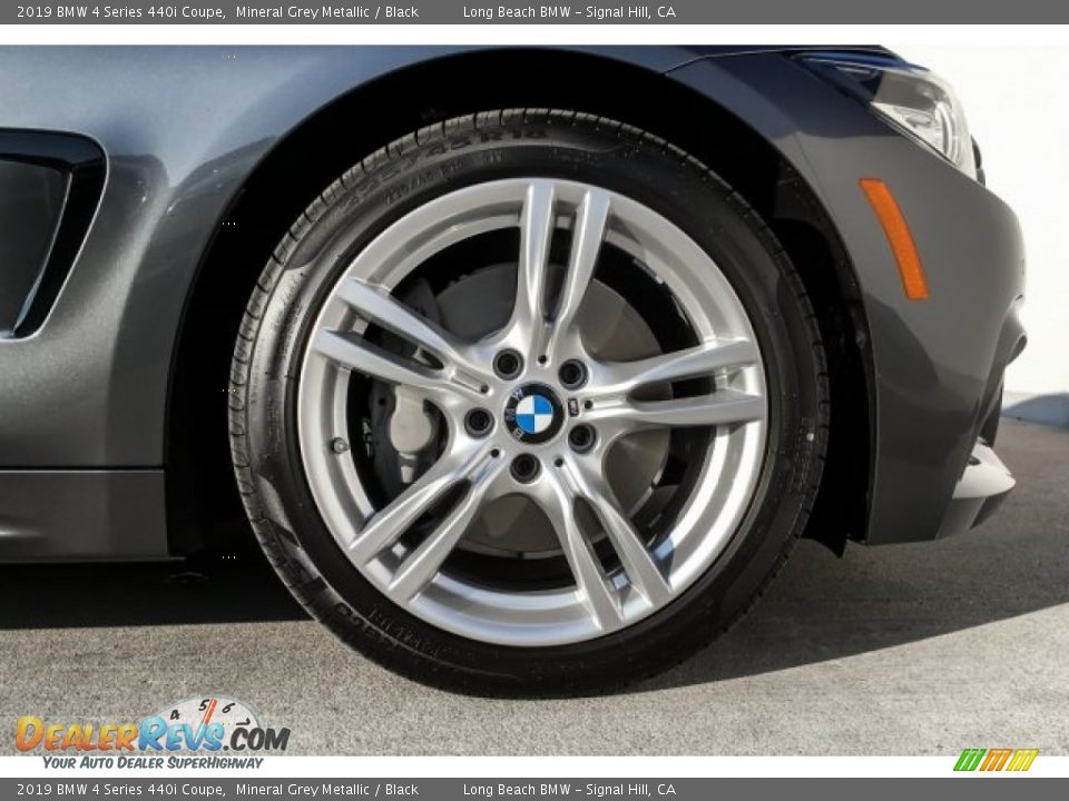 2019 BMW 4 Series 440i Coupe Mineral Grey Metallic / Black Photo #9
