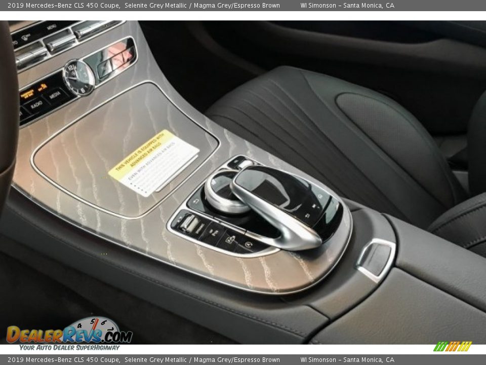 2019 Mercedes-Benz CLS 450 Coupe Selenite Grey Metallic / Magma Grey/Espresso Brown Photo #7