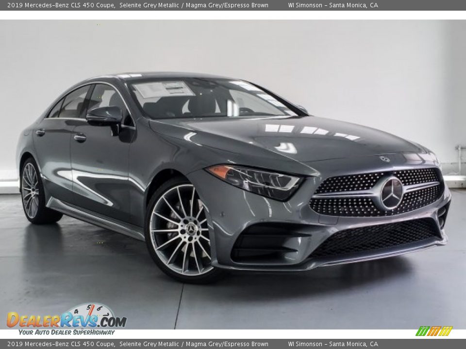 2019 Mercedes-Benz CLS 450 Coupe Selenite Grey Metallic / Magma Grey/Espresso Brown Photo #12