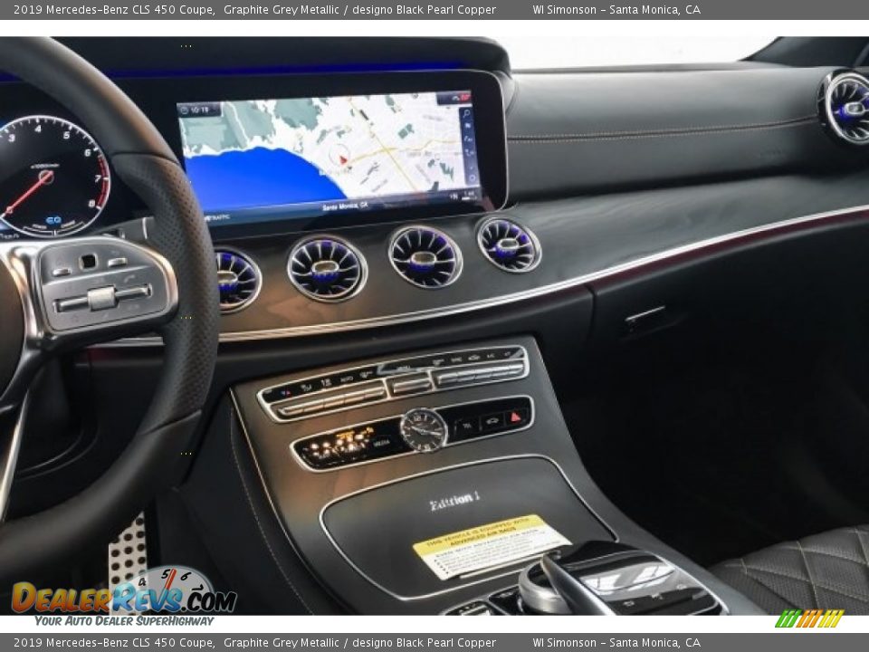 Dashboard of 2019 Mercedes-Benz CLS 450 Coupe Photo #6