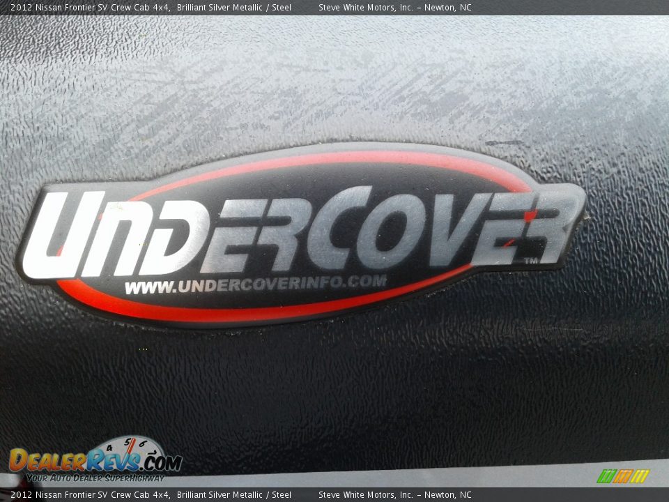 2012 Nissan Frontier SV Crew Cab 4x4 Brilliant Silver Metallic / Steel Photo #15