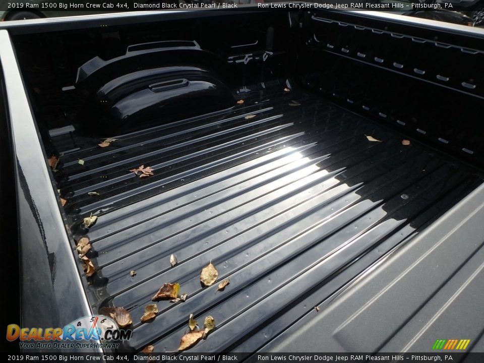 2019 Ram 1500 Big Horn Crew Cab 4x4 Diamond Black Crystal Pearl / Black Photo #20