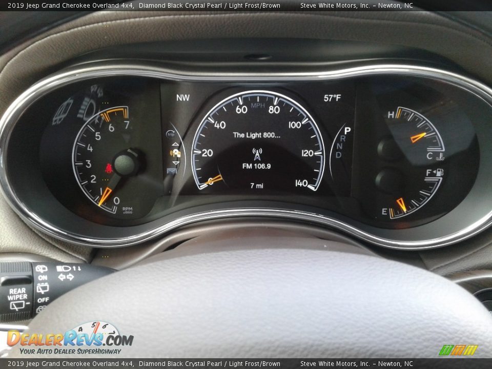 2019 Jeep Grand Cherokee Overland 4x4 Gauges Photo #22