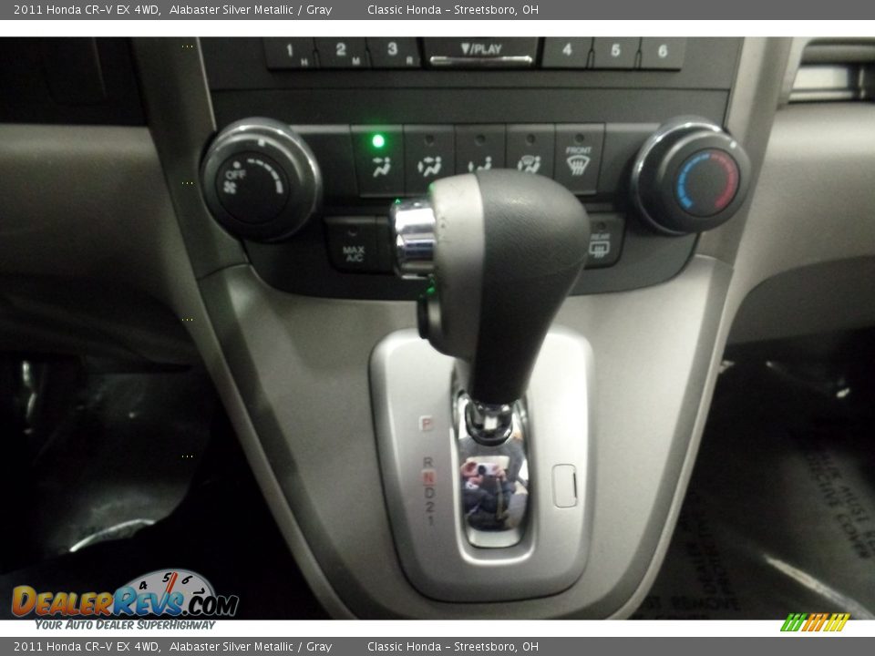2011 Honda CR-V EX 4WD Alabaster Silver Metallic / Gray Photo #33