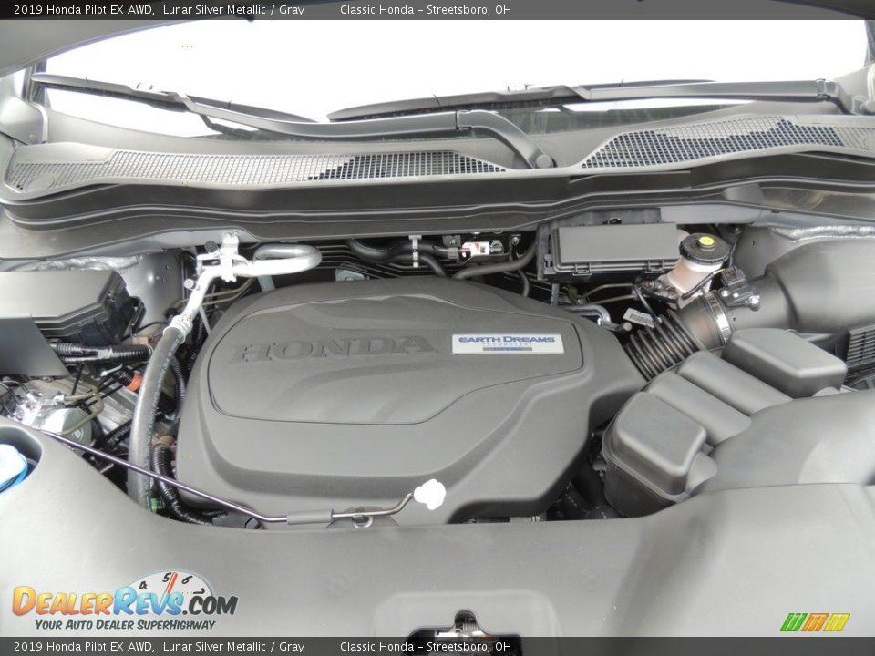 2019 Honda Pilot EX AWD 3.5 Liter SOHC 24-Valve i-VTEC V6 Engine Photo #13