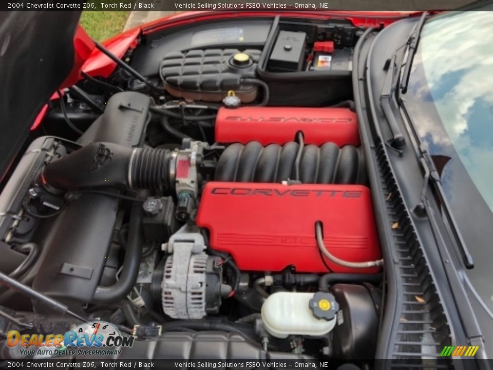 2004 Chevrolet Corvette Z06 Torch Red / Black Photo #9