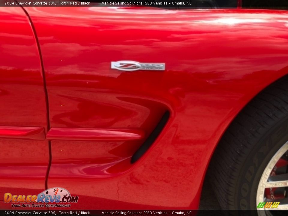 2004 Chevrolet Corvette Z06 Torch Red / Black Photo #16