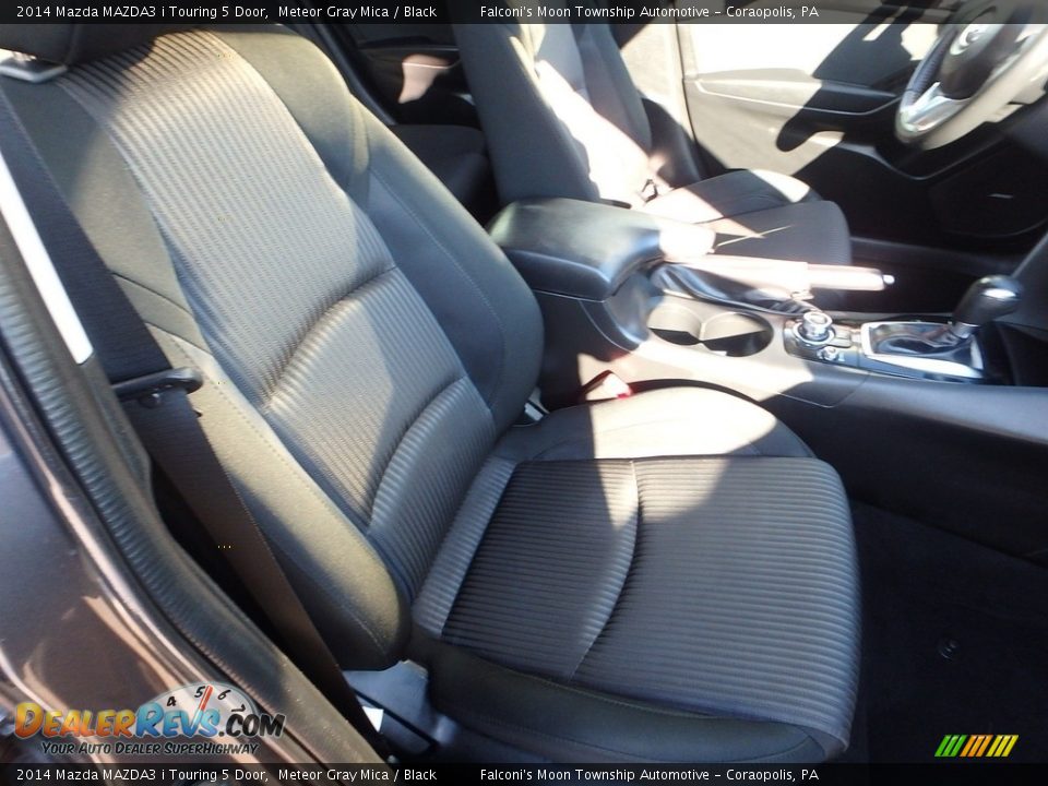 2014 Mazda MAZDA3 i Touring 5 Door Meteor Gray Mica / Black Photo #10