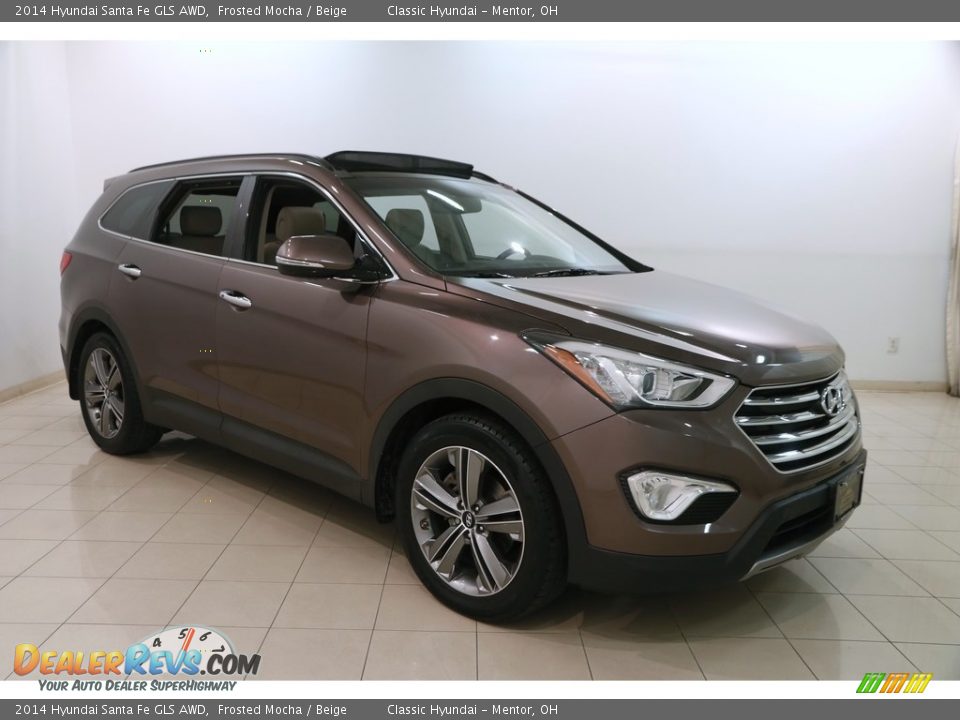 2014 Hyundai Santa Fe GLS AWD Frosted Mocha / Beige Photo #1