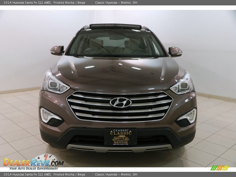 2014 Hyundai Santa Fe GLS AWD Frosted Mocha / Beige Photo #2