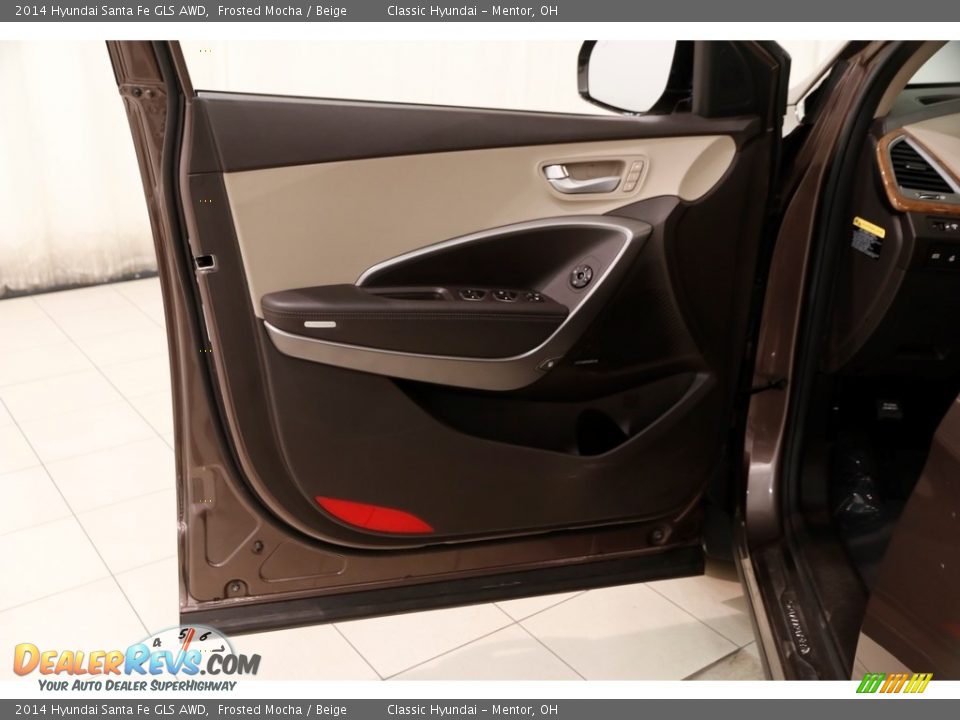 2014 Hyundai Santa Fe GLS AWD Frosted Mocha / Beige Photo #4