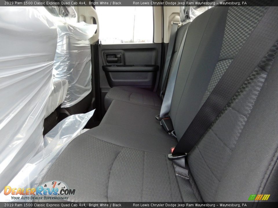 2019 Ram 1500 Classic Express Quad Cab 4x4 Bright White / Black Photo #12