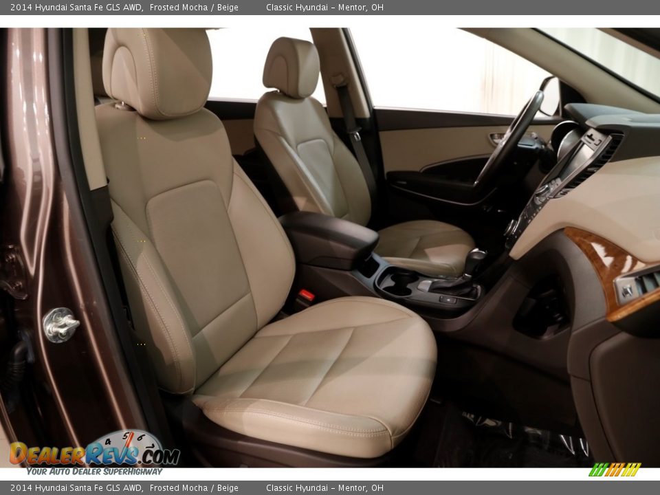2014 Hyundai Santa Fe GLS AWD Frosted Mocha / Beige Photo #15