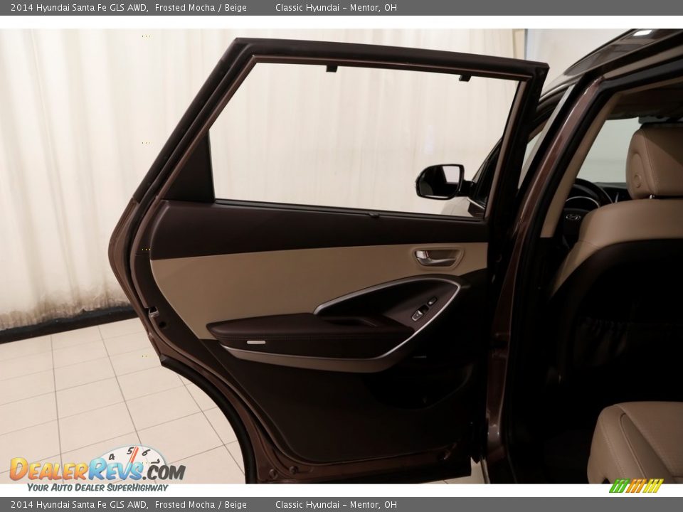 2014 Hyundai Santa Fe GLS AWD Frosted Mocha / Beige Photo #17