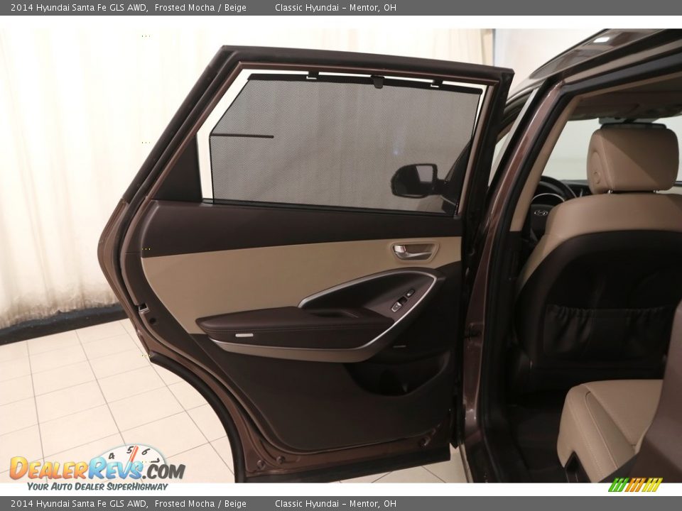2014 Hyundai Santa Fe GLS AWD Frosted Mocha / Beige Photo #18