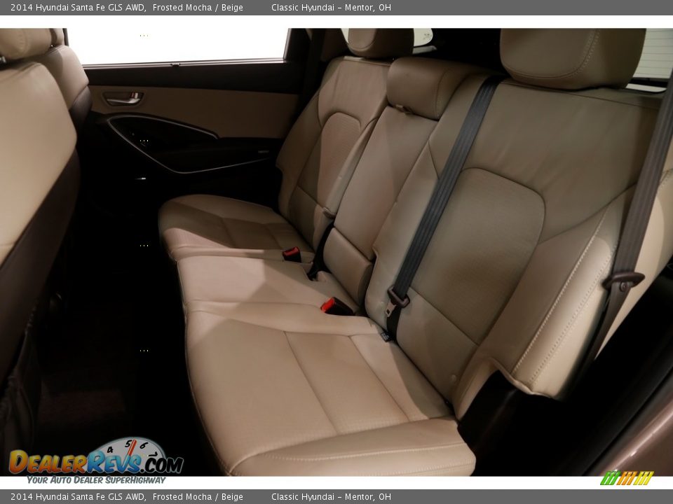 2014 Hyundai Santa Fe GLS AWD Frosted Mocha / Beige Photo #19