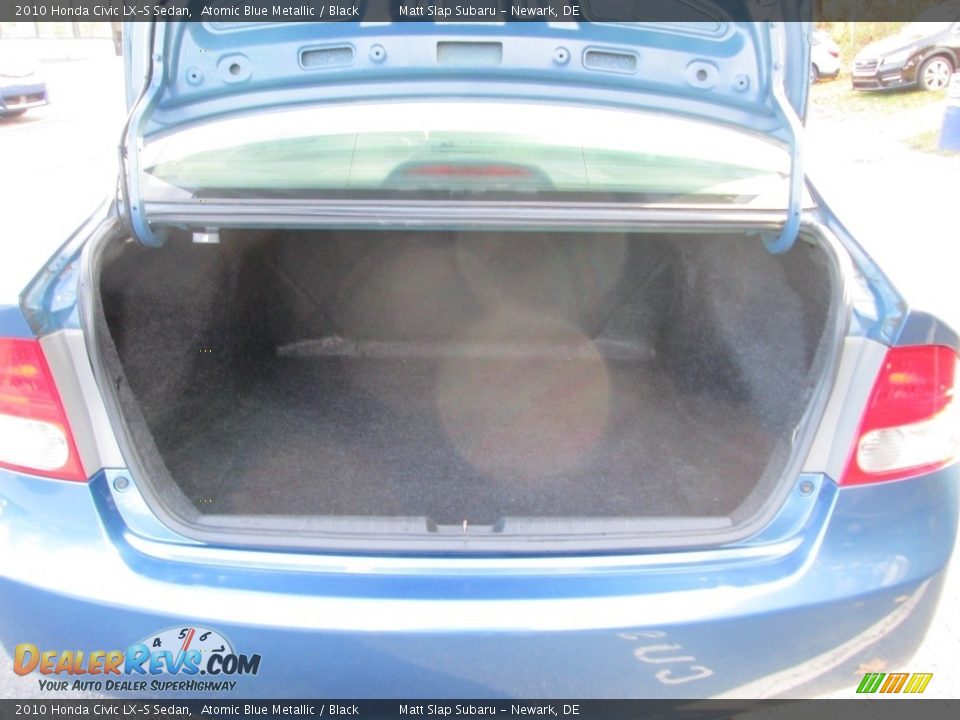 2010 Honda Civic LX-S Sedan Atomic Blue Metallic / Black Photo #19