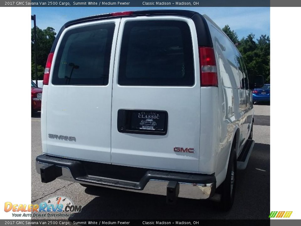 2017 GMC Savana Van 2500 Cargo Summit White / Medium Pewter Photo #1