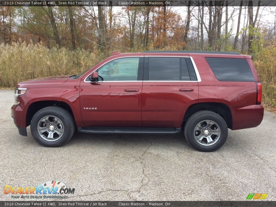 2019 Chevrolet Tahoe LS 4WD Siren Red Tintcoat / Jet Black Photo #3